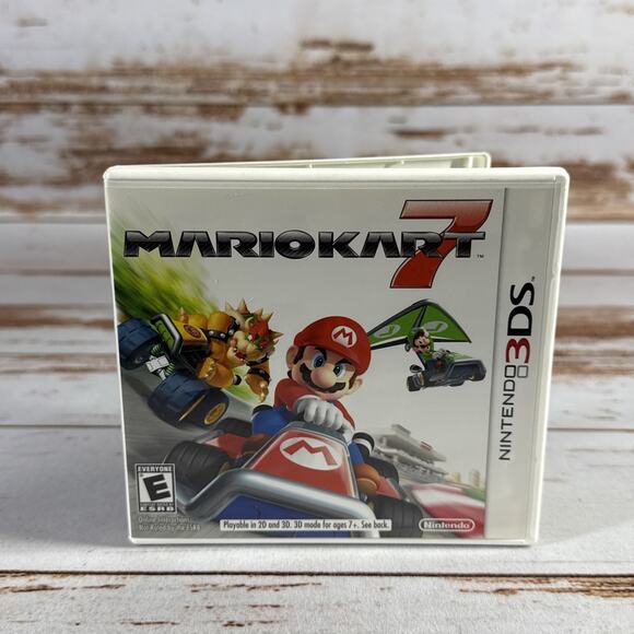 Mario Kart 7 (Nintendo 3ds, 2011) COMPLETE CIB - Picture 1 of 5